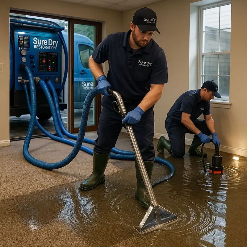 Water Extraction and Removal process in Portage Park, IL